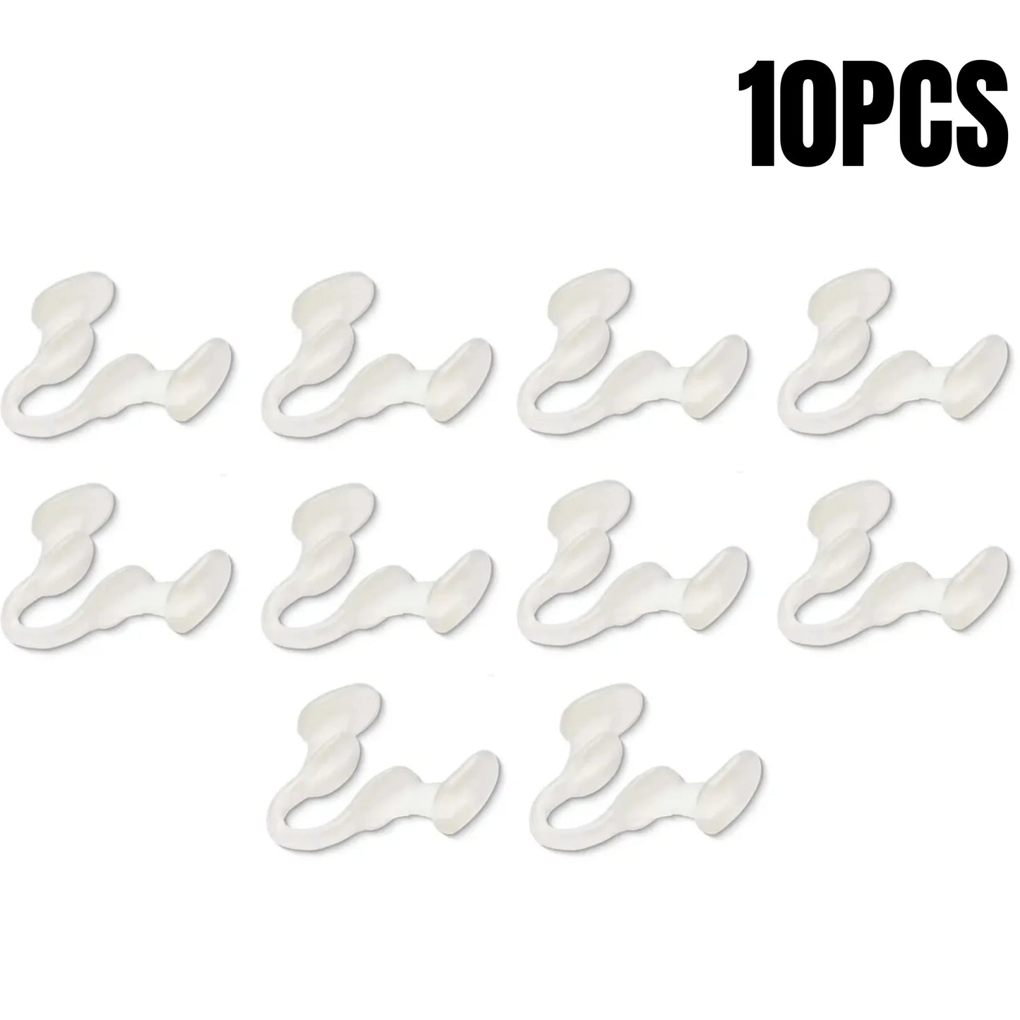 2/4/6/8/10Pcs Nose Clip Anti Snoring Soft Nasal Dilator Stop Snore Device for Aid Easy Breathe Improve Sleeping Quality Rhinitis