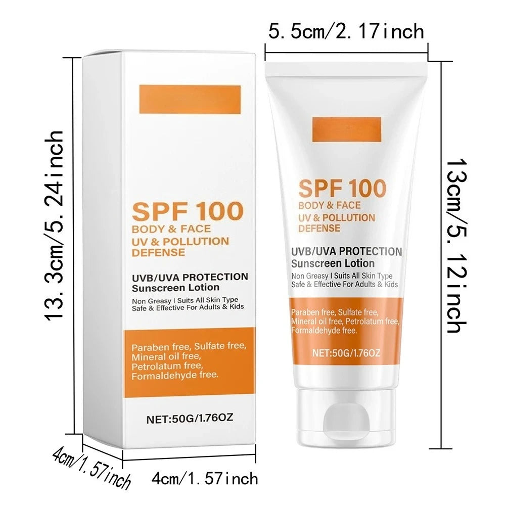 Advanced UVA UVB Protection Sunscreen