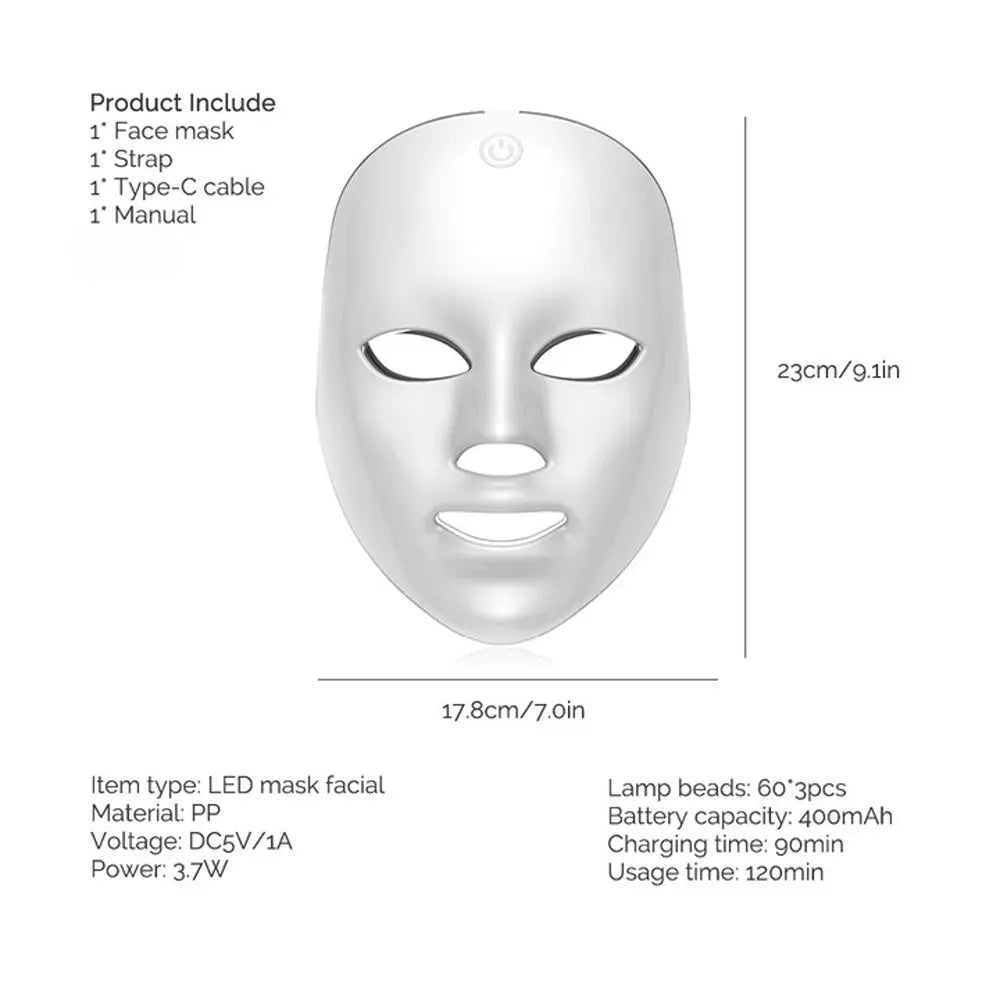 PhotonLift | Wireless LED Therapy Mask – Minimize Acne, Fine Lines & Dark Spots