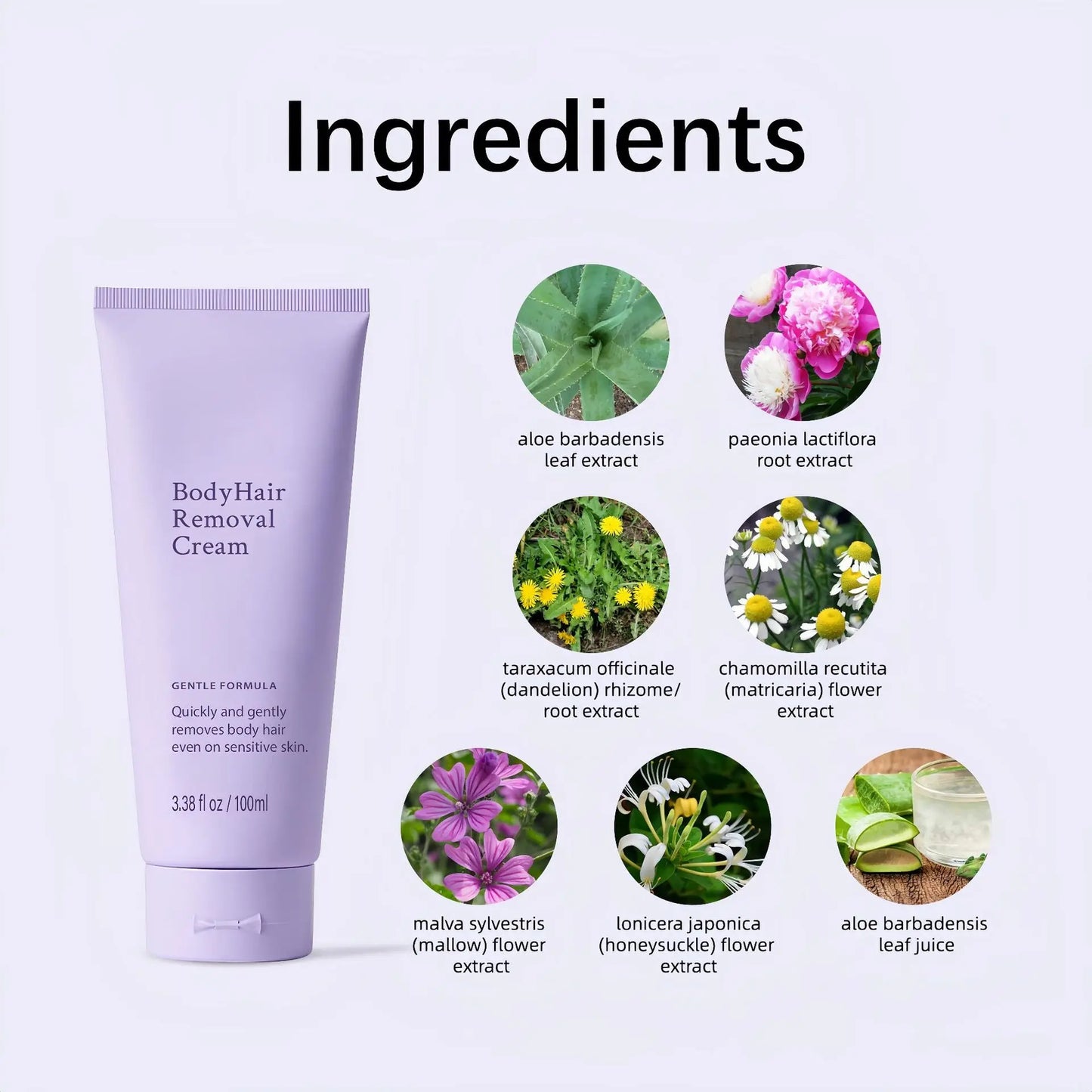 Gentle Underarm Hair Removal Cream