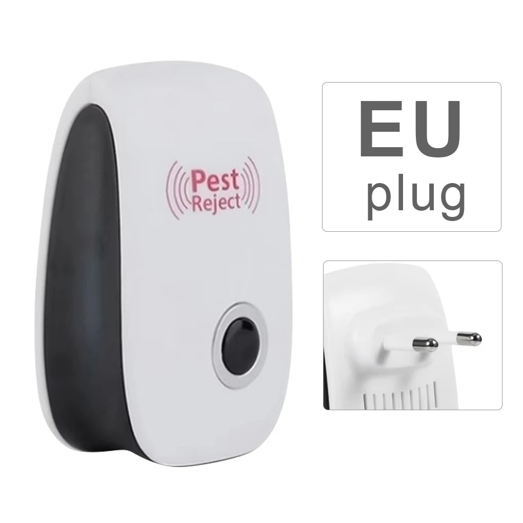 Safe Ultrasonic Pest Repellents Mouse Cockroach Mosquito Insect Repeller Effective Essential for Home Summer Pest Exterminato