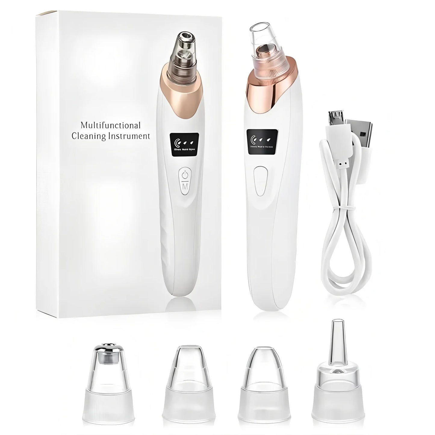 PoreVac | Electric Blackhead Remover – Extract Blackheads, Clean Pores & Reduce Acne