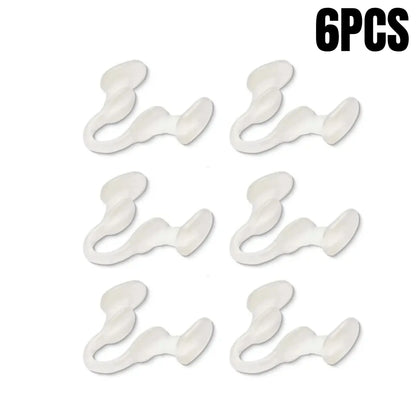 2/4/6/8/10Pcs Nose Clip Anti Snoring Soft Nasal Dilator Stop Snore Device for Aid Easy Breathe Improve Sleeping Quality Rhinitis