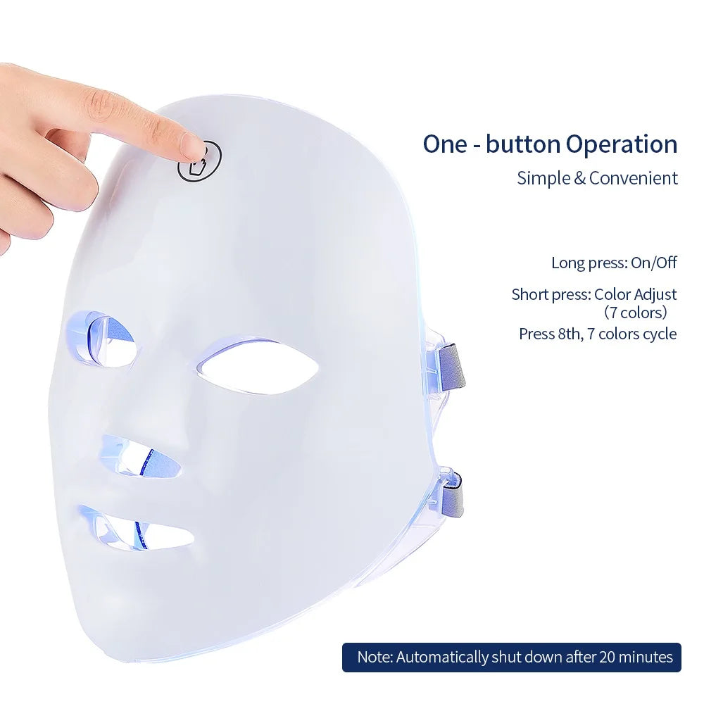 PhotonLift | Wireless LED Therapy Mask – Minimize Acne, Fine Lines & Dark Spots