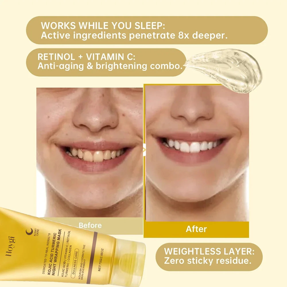 Turmeric Firming Overnight Peel-Off Face Mask