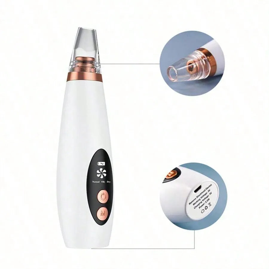 PoreVac | Electric Blackhead Remover – Extract Blackheads, Clean Pores & Reduce Acne