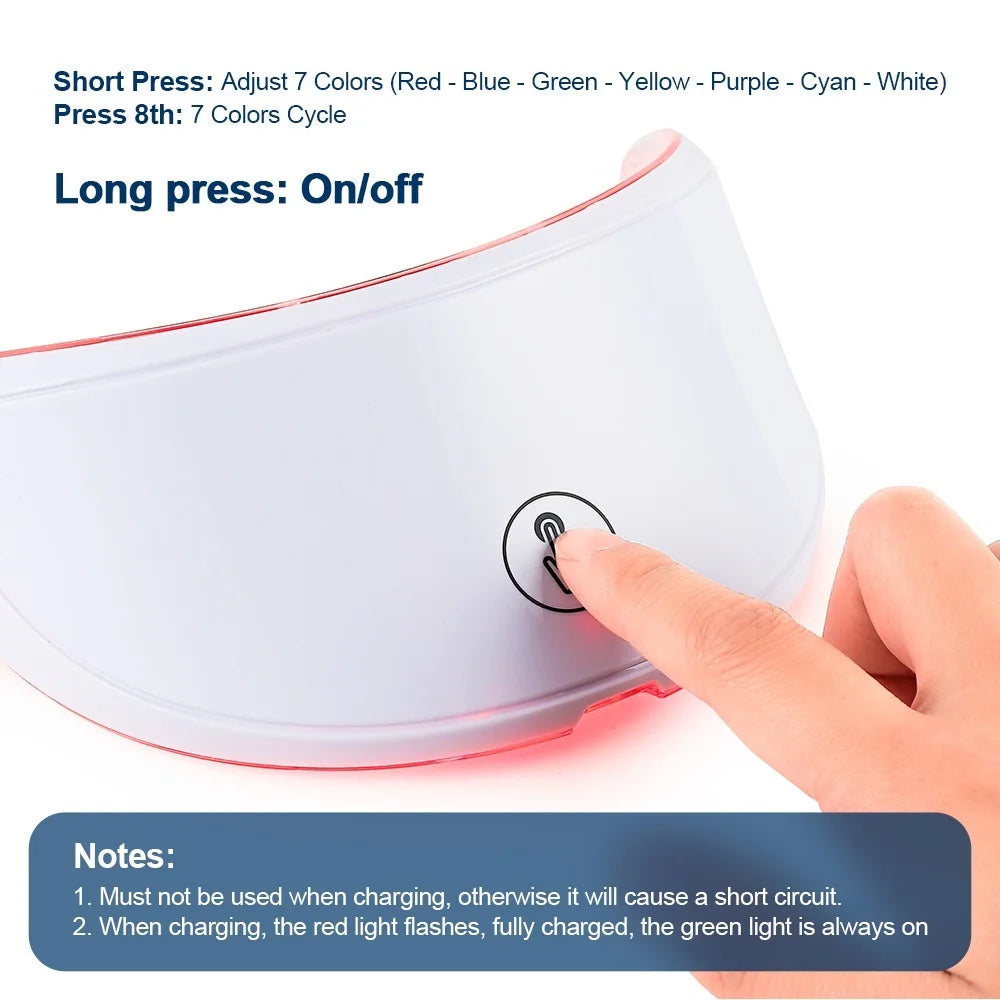 PhotonLift | Wireless LED Therapy Mask – Minimize Acne, Fine Lines & Dark Spots