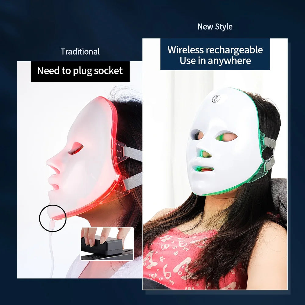 PhotonLift | Wireless LED Therapy Mask – Minimize Acne, Fine Lines & Dark Spots
