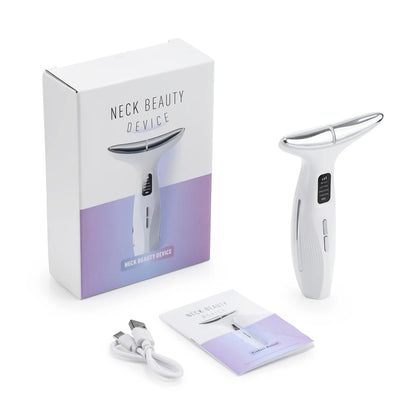 Microcurrent Neck Beauty Device  3 Massage Modes Face Lifting Firming Massage Neck Beauty Instrument Tighten Skin Care Tool