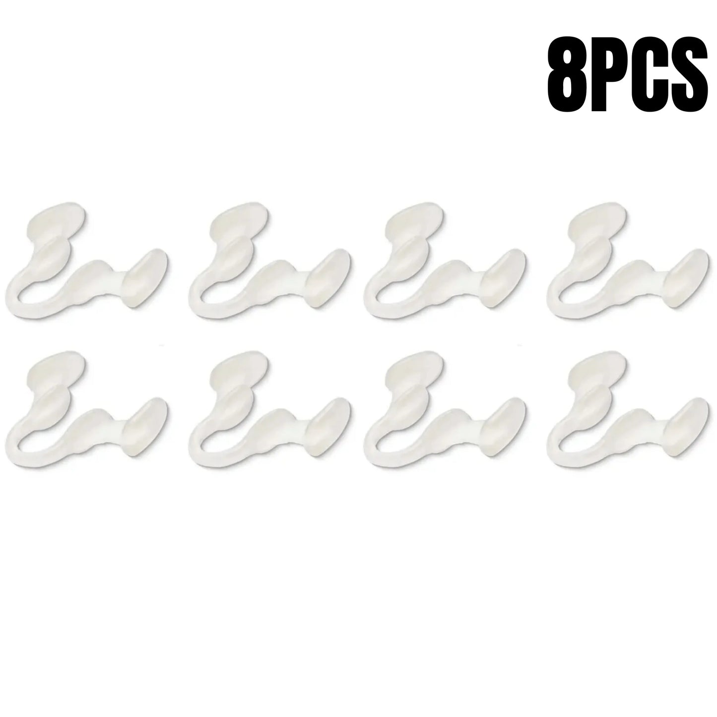2/4/6/8/10Pcs Nose Clip Anti Snoring Soft Nasal Dilator Stop Snore Device for Aid Easy Breathe Improve Sleeping Quality Rhinitis