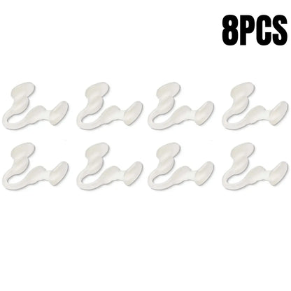 2/4/6/8/10Pcs Nose Clip Anti Snoring Soft Nasal Dilator Stop Snore Device for Aid Easy Breathe Improve Sleeping Quality Rhinitis