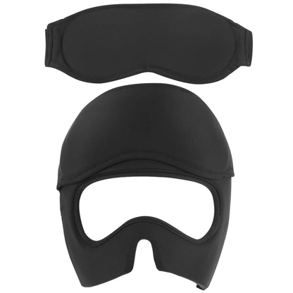 Migraine Relief Hat Headache Ice Cap Full Head Cold Compress Hat with Removable Eye Mask Head Heat Treatments Hat for Men Women