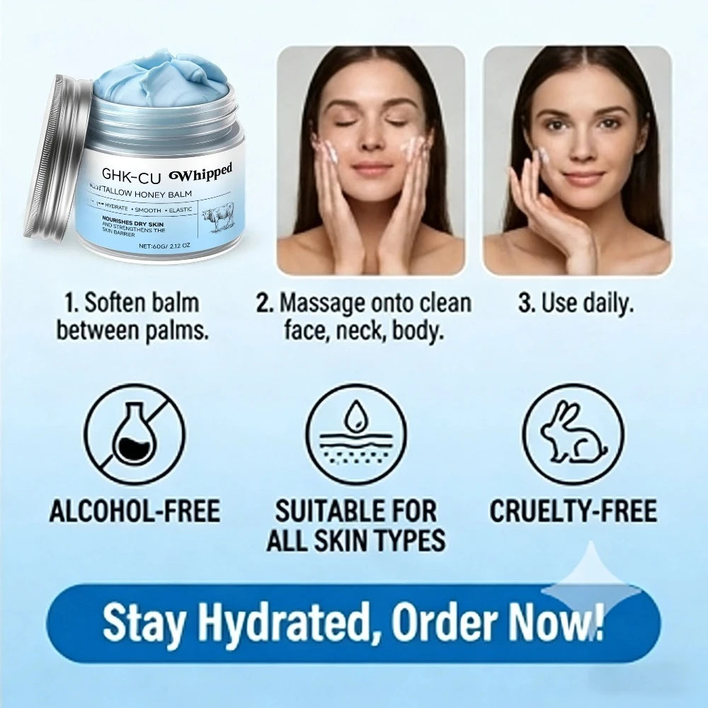 Copper Peptides PDRN Balm for Dry Skin