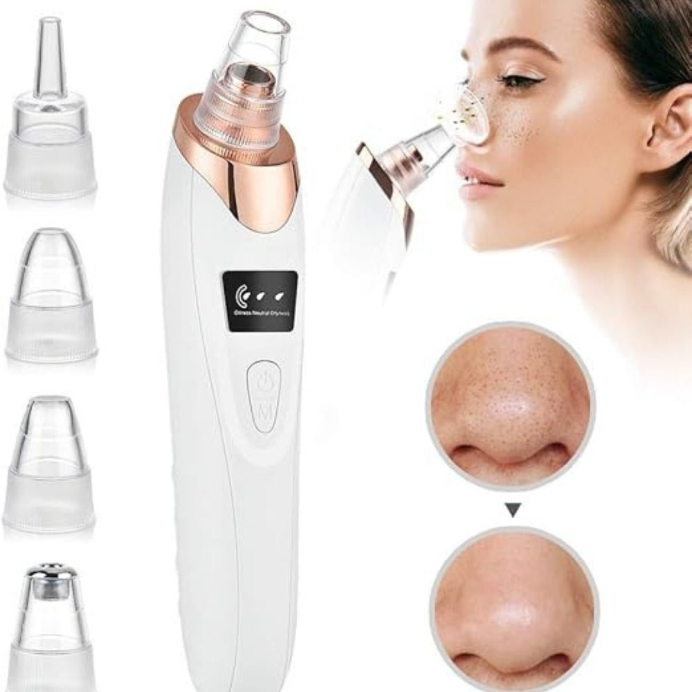 PoreVac | Electric Blackhead Remover – Extract Blackheads, Clean Pores & Reduce Acne