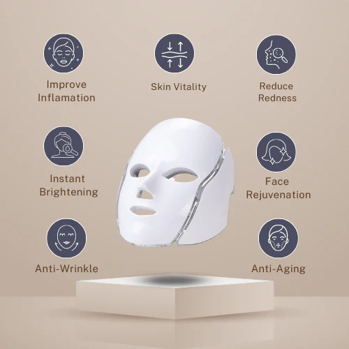 PhotonLift | Wireless LED Therapy Mask – Minimize Acne, Fine Lines & Dark Spots