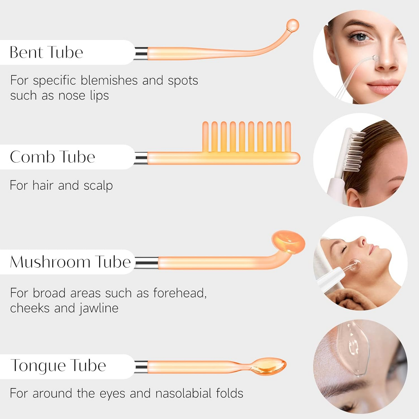 DermaLux | High Frequency Wand – Reduce Acne, Wrinkles & Dark Spots
